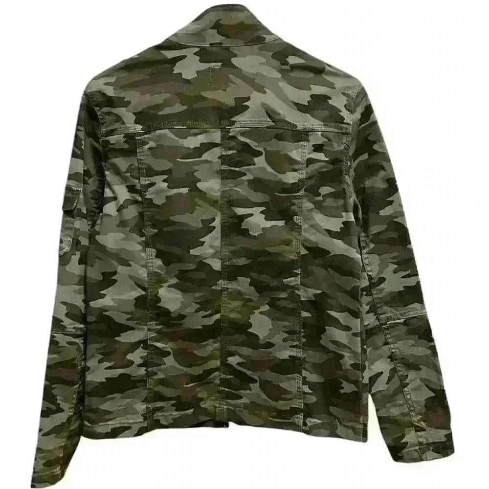 Harper & Liv Military Style Camouflage Jacket. Women’s Small Pre Owned, Like New - Picture 2 of 8